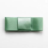Italian Options Platte satijnen strikken zelfklevend 12-delig pakket, 5 cm boogbreedte, Sage Green