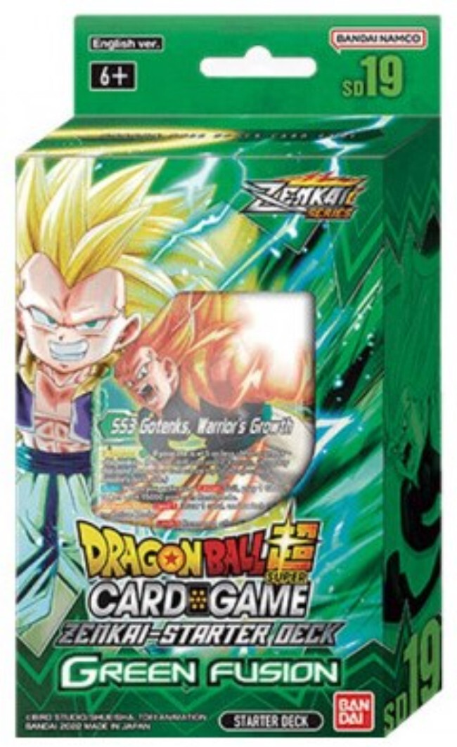 Bandai Dragon Ball Super - Zenkai Starter Deck Green Fusion