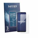 Savvies 3 Stuks Screenprotector voor Samsung Galaxy A33 5G - Glas Transparant