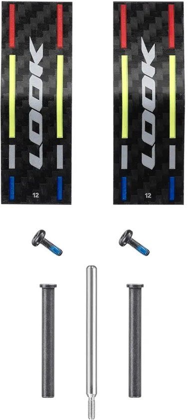 Look 12 Carbon Mesjesvervangingsset Zilver