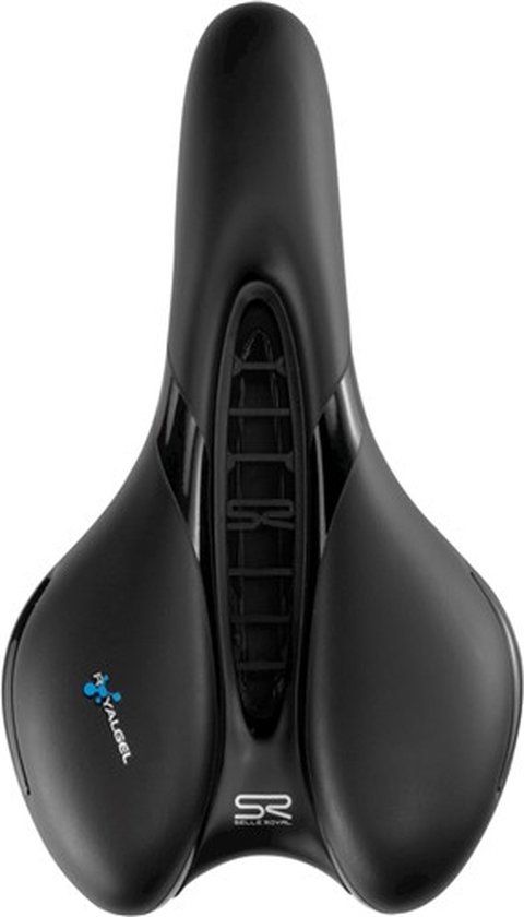 Selle Royal Respiro Athletic Fietszadel - Unisex - Stadsfiets - Zwart