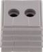 CONTA-CLIP KDS-DE 2X5-6 GR Afdichtingselement Thermoplastisch elastomeer Grijs 10 stuk(s)