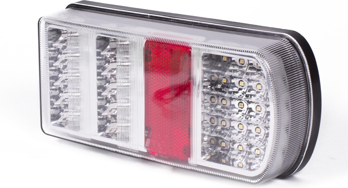 Benson Achterlicht Aanhangwagen / Caravan - 5 Functies - 225 x 105 mm. - 43-Led - Rechts