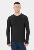 ENDURANCE Jonnik Midlayer Heren Zwart Polyester/Elastaan Maat S