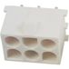 TE Connectivity 350431-1 Male behuizing (board) Universal-MATE-N-LOK Totaal aantal polen: 6 Inhoud: 1 stuk(s)