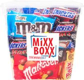 Mars Super Party box met chocolade - Mars, Snickers, Twix, Milky Way, Maltesers & M&M's - chocolademix - feestbox - 1500g