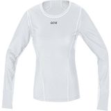 GORE WEAR Winddicht thermo-ondershirt, voor dames, multisport, GORE WINDSTOPPER, 38, lichtgrijs/wit