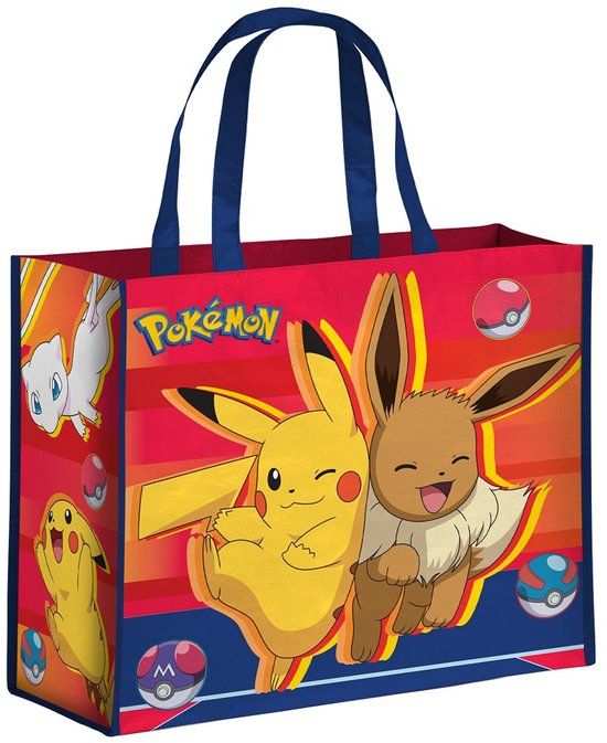 CLD Distribution S.A. Pokémon - Pikachu en zijn Vrienden Boodschappentas