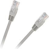 15 meter câble LAN Ethernet, RJ45, UTP, CAT5e, câble de raccordement, CCA, adapté pour un usage domestique et professionnel