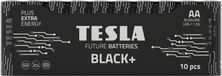 TESLA Pile Alcaline R6 (AA) Noir+ [10x72], 10 pièces.