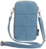 Tinne + Mia Luce puffy phone pouch stone blue