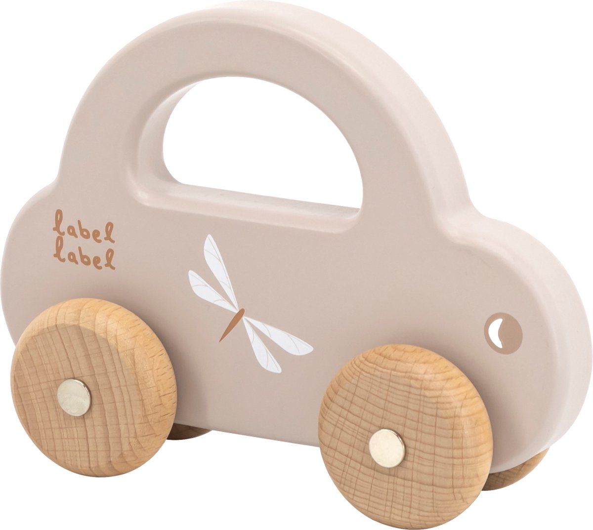 Label-Label Kleine auto - Nougat