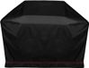 Housse de grill sans marque - Résistant aux intempéries Tissu Oxford 600D - Pour barbecues à gaz Monroe Pro 3 SIK, Monroe Pro 4 SIK, Boston 4 IK, Kansas 2/3/4 brûleurs, Colorado 4, Weber, Brinkmann, Char Broil