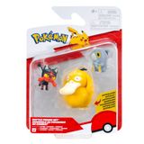 Pokémon PKW4560 - Battle Figure Set - Frospino, Flamiau, Enton, officiële figurenset