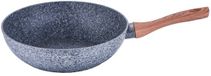 Berlinger Haus Forest Line Wokpan van graniet - 28 cm - Grijs/Bruin