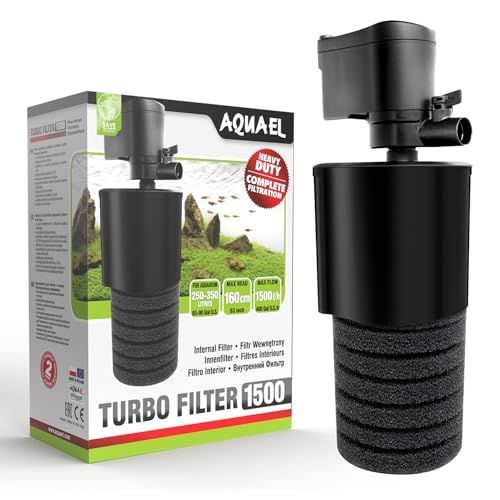 Filter Turbo 1500 – complete filtering | binnenfilter voor zoetwateraquaria 250-350 l | 1500 l/h | 22 W | ventilatie + regulering