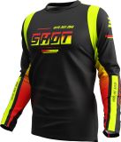 Shot Devo Block Motorcross trui Geel Maat M