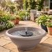 matches21 HOME & HOBBY jeu d'eau fontaine solaire set incl. batterie - 60 cm bol en taupe