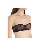 DKNY SHEERS STRAPLESS Ongevoerd Zwart - Vrouwen - Maat 80C