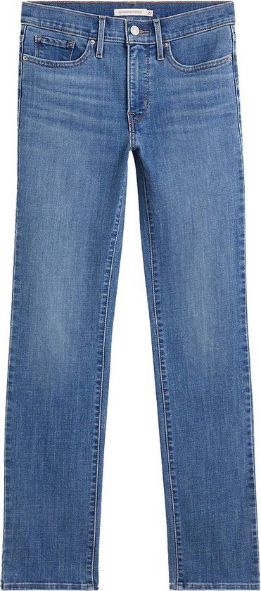 Levi's® 314™ Shaping Straight Jeans Blauw 30/34 Vrouw