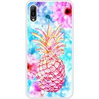 Y6 2019 Ananas Bedrukt siliconen hoesje