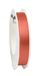 PRÄSENT C.E. Pattberg Satin Living Coral, 25 m satijnen lint voor het inpakken van geschenken, 15 mm breed, cadeaulint voor decoreren en knutselen, decoratielint, gelegenheid