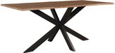 Lizzely Garden & Living Table à manger Jeffo 180cm brun
