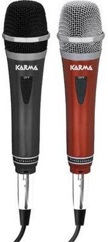Karma Italiana DM 522 Microfoon Zwart, Rood