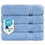 Hammetex Handdoeken 4-delige Set 50x100 cm, 100% Katoen Badstof