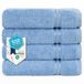 Hammetex Handdoeken 4-delige Set 50x100 cm, 100% Katoen Badstof
