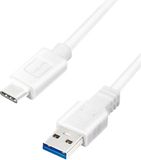 LogiLink CU0172 USB-kabel 0,15 m USB 3.2 Gen 1 (3.1 Gen 1) USB A USB C Wit