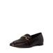 Dune LONDON Mules 'Grained' marron foncé
