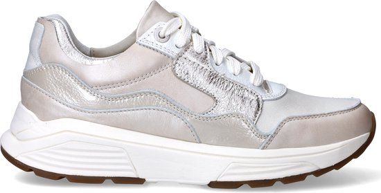 Xsensible Golden Gate Lady Soft Pearl Beige Women's Lace-up Shoes - Size 39