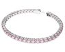 Swarovski 5648930 Matrix Tennisarmband Roze Stenen