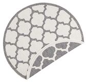 NORTHRUGS Palermo tapijt voor binnen en buiten, rond, diameter 140 cm