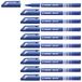 STABILO - Fineliner met meeverende schrijfpunt - SENSOR F - Fijn - 10 Stuks - Blauw