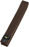 Mizuno Ceinture Judo Marron Coton 285 cm