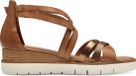 Tamaris Sandalen Plat Sandalen Plat - Cognac - Maat 37