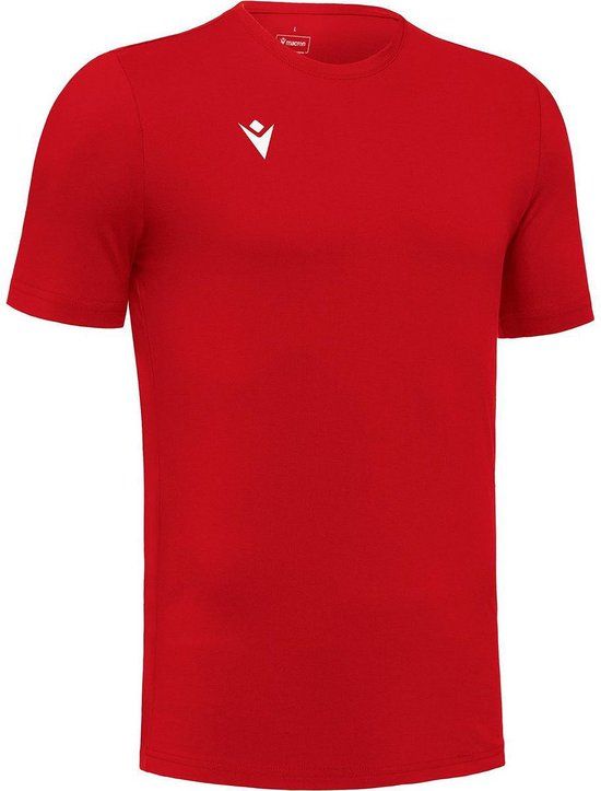 Macron Boost Eco T-Shirt Kinderen - Rood - Maat 7-8 Y