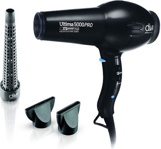 Diva Professional Styling Ultima 5000 Pro Föhn - Black