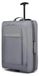 Valise cabine - Valise souple - Bagage cabine - Roues doubles - 51 x 36 x 18 cm - Gris