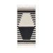 Broste Copenhagen Tapis Iselin 70x140 cm Noir-blanc cassé
