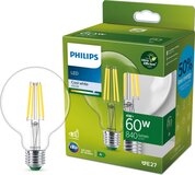 Philips Ultra Efficient LED Globe - E27 - 4W (60W) - 4000K - Cool White