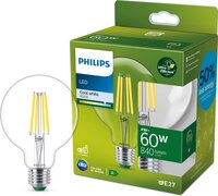 Philips Ultra Efficient LED Globe - E27 - 4W (60W) - 4000K - Cool White
