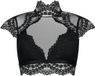 Hunkemöller Dames Lingerie Bralette Daisy - Zwart - maat 2XL