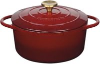 Kuchenprofi Cocotte - 24 cm - 4,2 litre - Fonte - Médoc - Ronde - Rouge