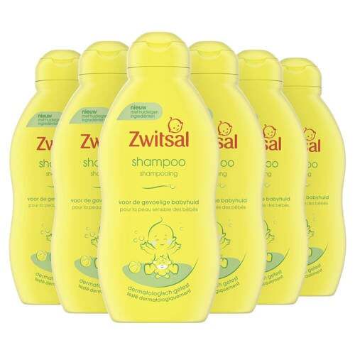 Zwitsal Zwitsal Baby Shampoo - 6 x 200 ml - Voordeelverpakking