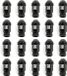 SET OMP Set Nuts 7075 Black M14 x 1,25 (20 pcs)