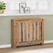 vidaXL Radiator cover 104x20x82 cm engineered wood artisanal oak colour