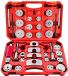 TRANKIELO® - 35-delige schijfremklauw gereedschapsset – universele autoreparatieset – heavy-duty remklauw zuigercompressor